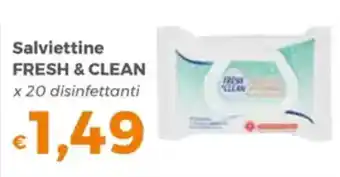 Tocal Salviettine FRESH & CLEAN offerta