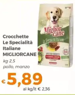 Tocal Crocchette Le Specialità Italiane MIGLIORCANE offerta