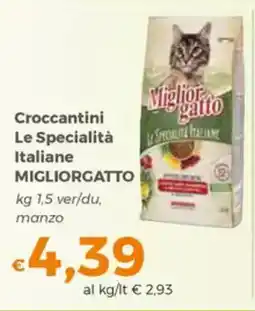 Tocal Croccantini Le Specialità Italiane MIGLIORGATTO offerta