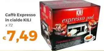 Tocal Caffè Expresso in cialde KILI offerta