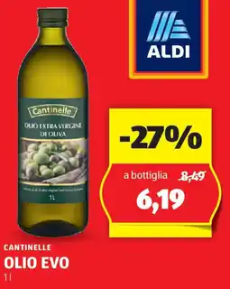 ALDI Cantinelle olio evo offerta