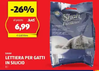 ALDI Shah lettiera per gatti in silicio offerta