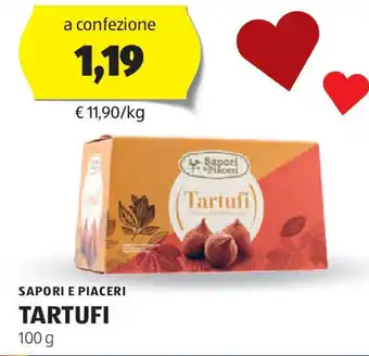 ALDI Sapori e piaceri tartufi offerta