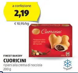 ALDI Finest bakery cuoricini offerta