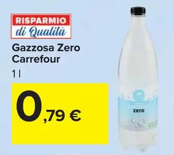 Carrefour Gazzosa Zero Carrefour offerta