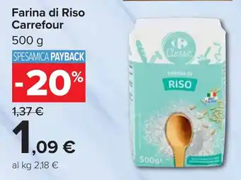 Carrefour Farina di Riso Carrefour offerta