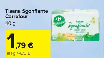 Carrefour Tisana Sgonfiante Carrefour offerta