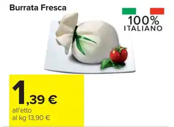 Carrefour Burrata Fresca offerta