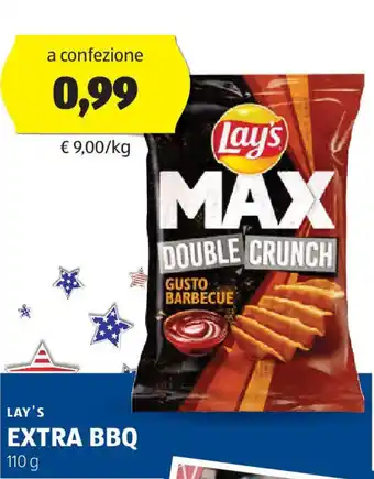 ALDI Lay's extra bbq offerta