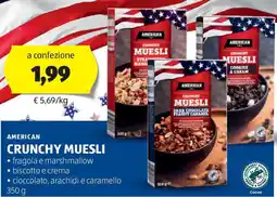 ALDI American crunchy muesli offerta