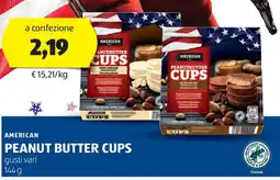 ALDI American peanut butter cups offerta