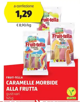 ALDI Fruit-tella caramelle morbide alla frutta offerta