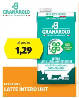 ALDI Granarolo latte intero uht offerta