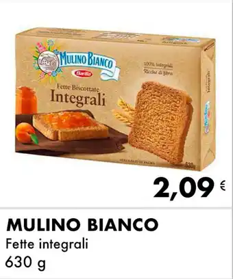 Iper Tosano MULINO BIANCO Fette integrali offerta