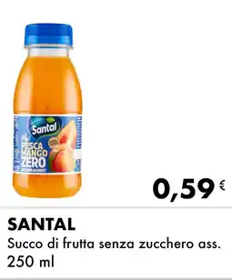 Iper Tosano SANTAL Succo di frutta senza zucchero ass. offerta