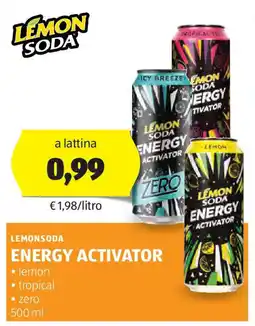 ALDI Lemonsoda energy activator offerta