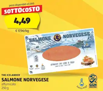 ALDI The icelander salmone norvegese offerta