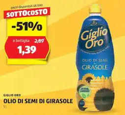 ALDI Giglio oro olio di semi di girasole offerta