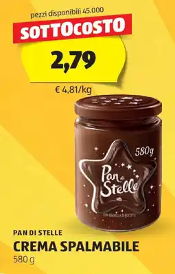 ALDI Pan di stelle crema spalmabile offerta