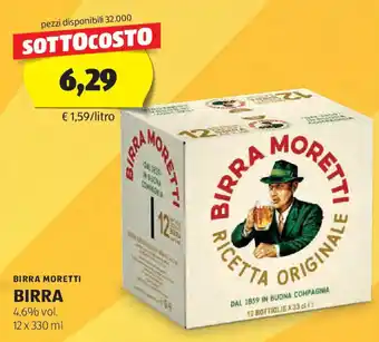 ALDI Birra moretti birra offerta