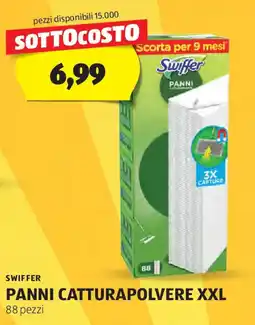 ALDI Swiffer panni catturapolvere xxl offerta