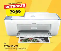 ALDI HP STAMPANTE modello HP DeskJet2822/2823e offerta