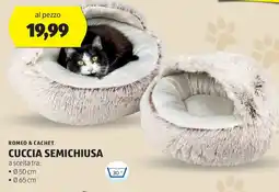 ALDI Romeo & cachet cuccia semichiusa offerta