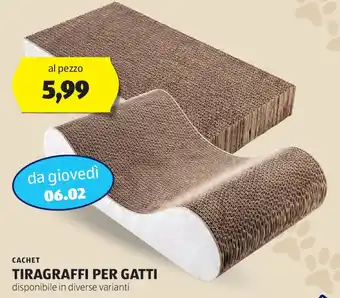 ALDI Cachet tiragraffi per gatti offerta