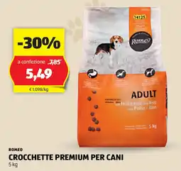 ALDI Romeo crocchette premium per cani offerta