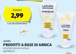 ALDI Lacura prodotti a base di arnica offerta