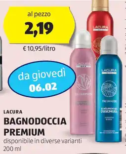 ALDI Lacura bagnodoccia premium offerta