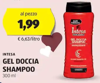 ALDI Intesa gel doccia shampoo offerta