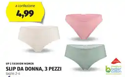 ALDI Up 2 fashion women slip da donna, 3 pezzi offerta