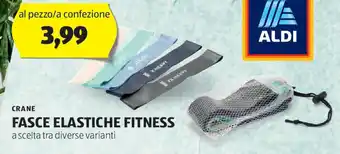 ALDI Crane fasce elastiche fitness offerta