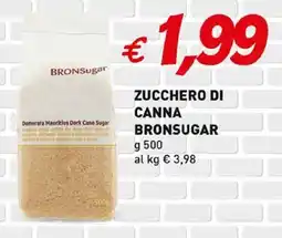 Coal Zucchero di canna BRONSUGAR offerta