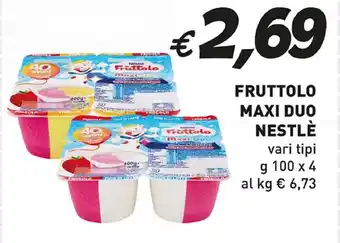 Coal Fruttolo maxi duo NESTLÈ offerta