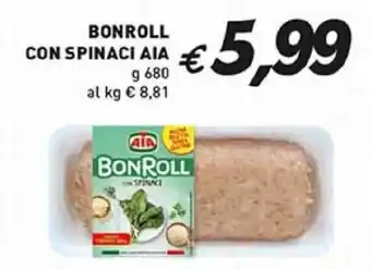 Coal Bonroll con spinaci AIA offerta