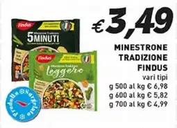 Coal Minestrone tradizione FINDUS offerta