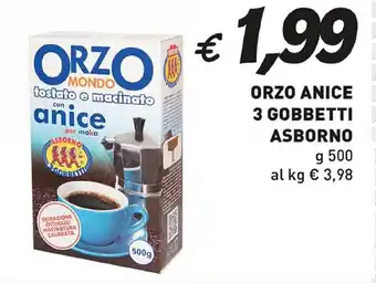 Coal Orzo anice 3 gobbetti asborno offerta