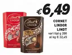 Coal Cornet lindor LINDT offerta