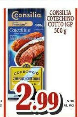 Sacoph Cotechino offerta