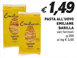 Coal Pasta all'uovo emiliane BARILLA offerta