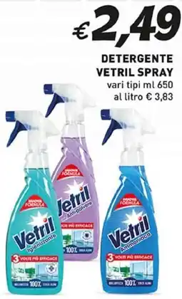 Coal Detergente VETRIL SPRAY offerta