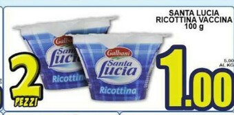 Sacoph Ricotta offerta
