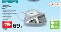 Carrefour Vaporella Simply 10.09 Polti offerta