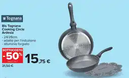 Carrefour Bis Tognana Cooking Circle Ardesia offerta