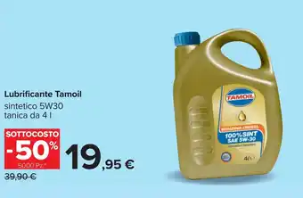 Carrefour Lubrificante Tamoil offerta