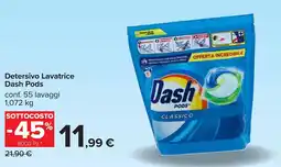 Carrefour Detersivo Lavatrice Dash Pods offerta