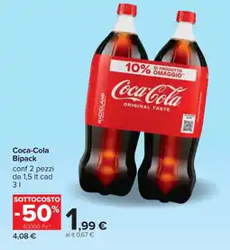 Carrefour Coca-Cola Bipack offerta