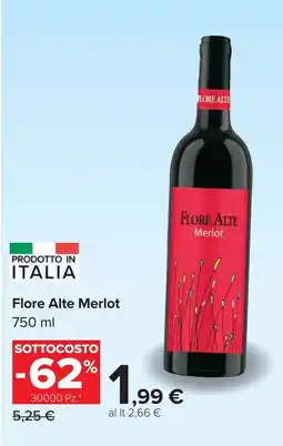 Carrefour Flore Alte Merlot offerta